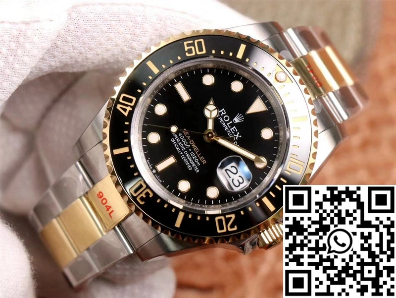 Rolex Sea Dweller M126603 V3 GM Factory Rose Gold Black Dial