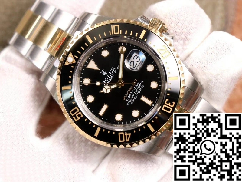 Rolex Sea Dweller M126603 V3 GM Factory Rose Gold Black Dial