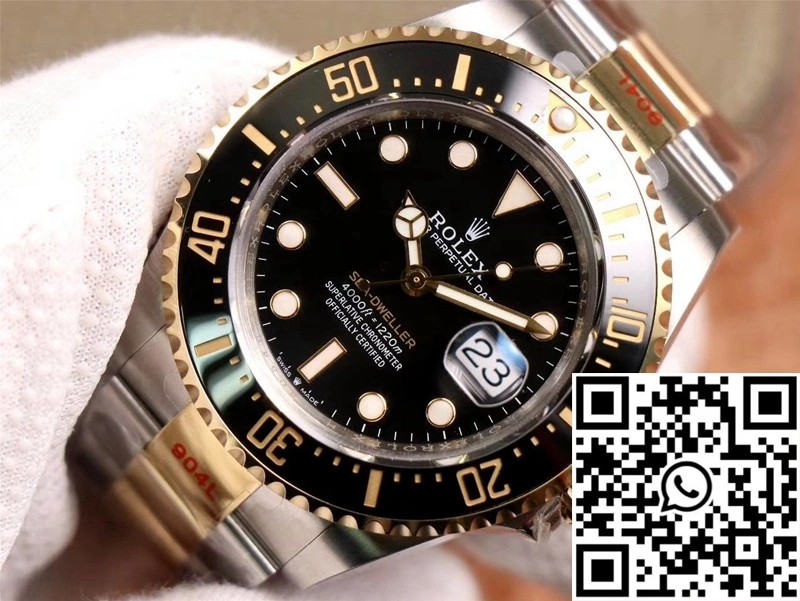 Rolex Sea Dweller M126603 V3 GM Factory Rose Gold Black Dial