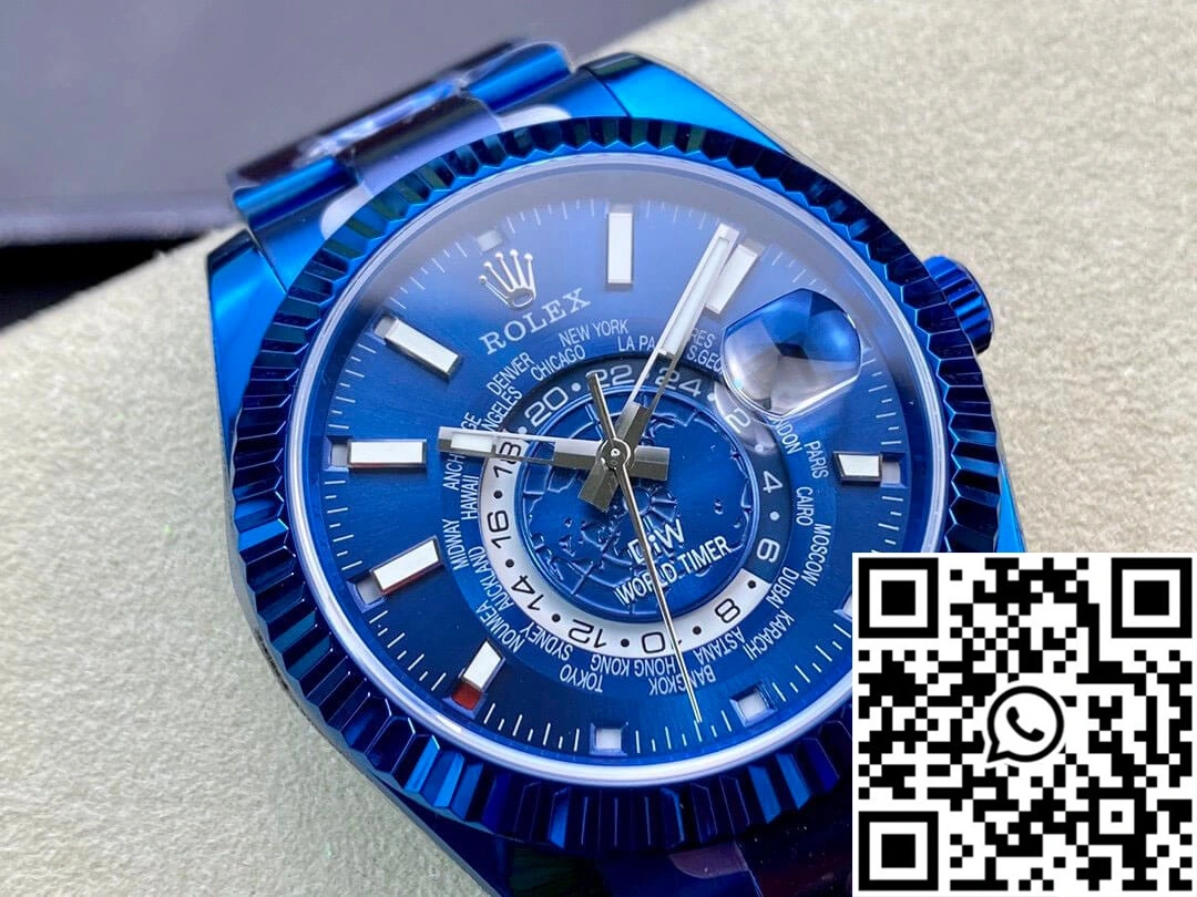 Rolex Sky Dweller 40MM WWF Factory DIW Blue Dial