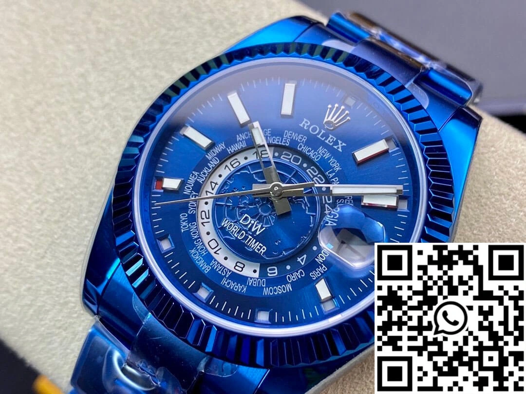 Rolex Sky Dweller 40MM WWF Factory DIW Blue Dial
