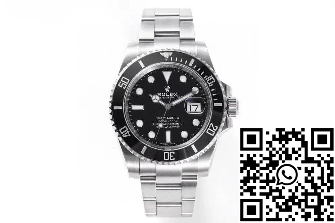 Rolex Submariner 116610LN-97200 ZF Factory Black Dial Stainless Steel Strap