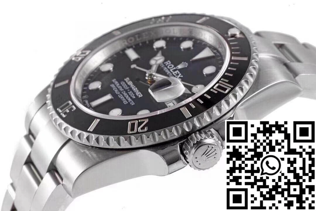 Rolex Submariner 116610LN-97200 ZF Factory Black Dial Stainless Steel Strap