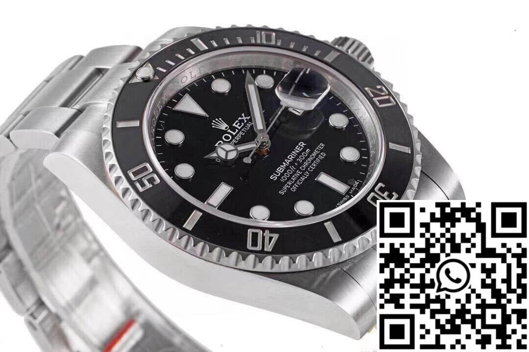 Rolex Submariner 116610LN-97200 ZF Factory Black Dial Stainless Steel Strap