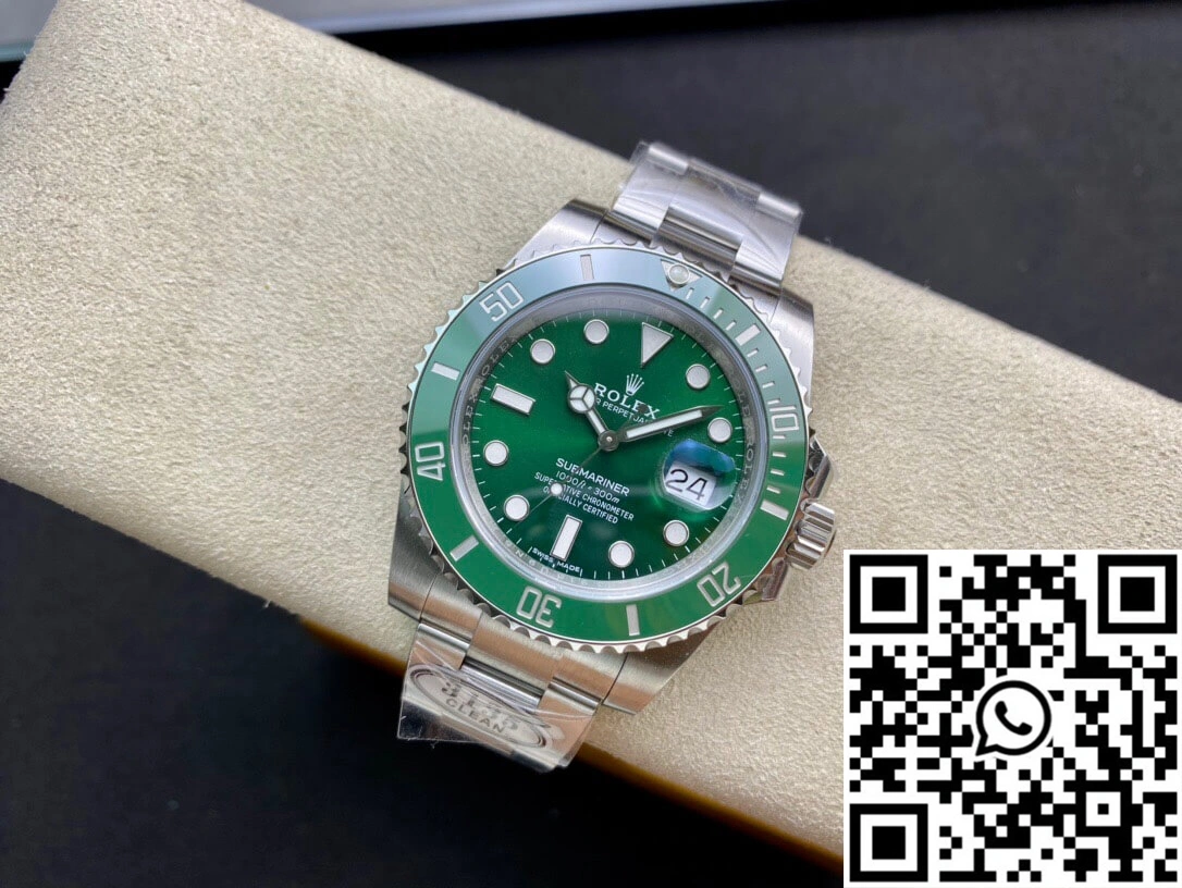 Rolex Submariner 116610LV-97200 Clean Factory V4 Green Dial
