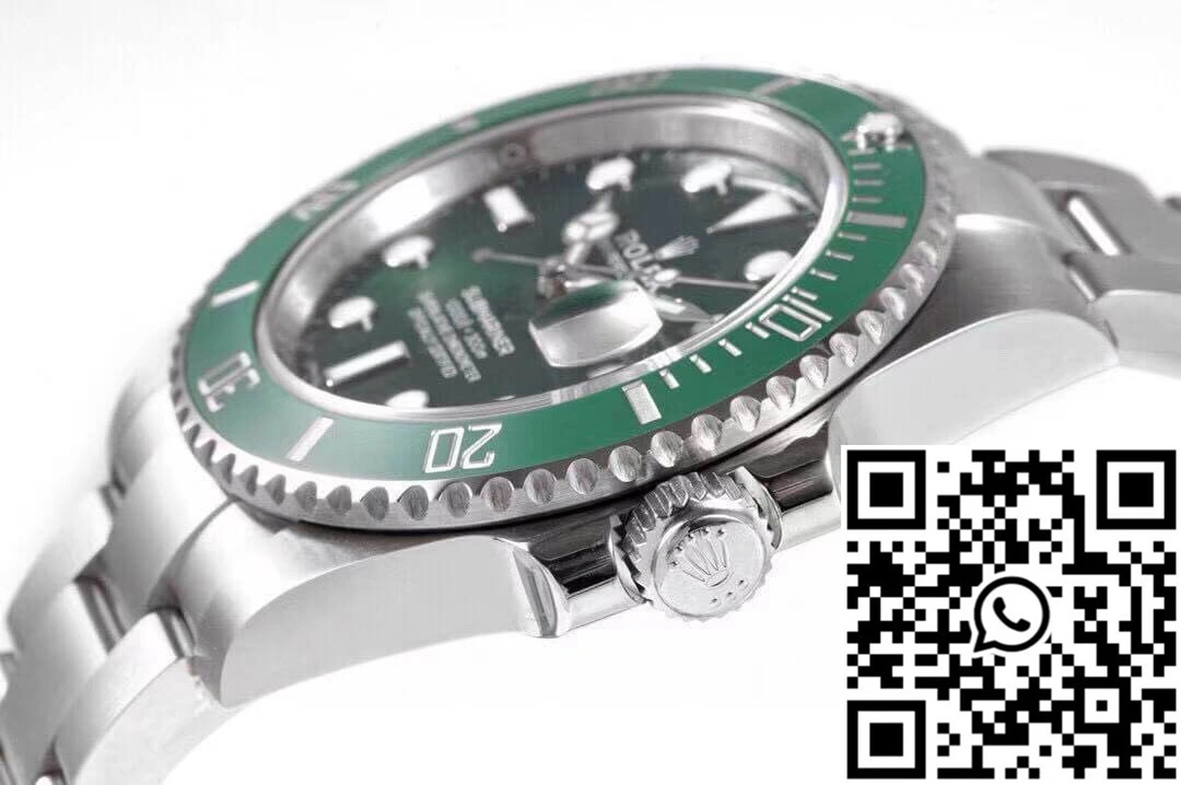 Rolex Submariner 116610LV-97200 ZF Factory Green Dial Stainless Steel Strap