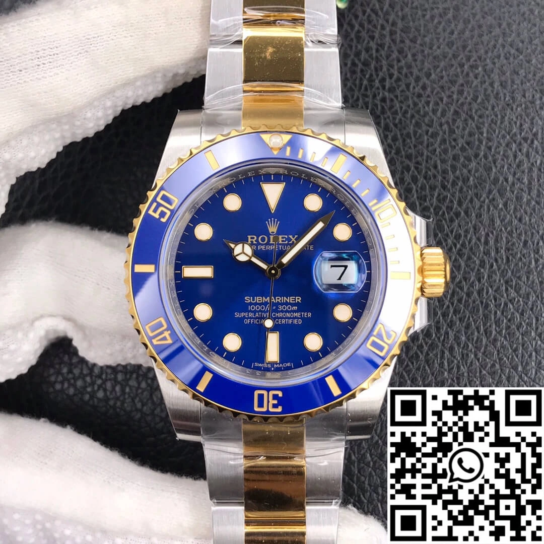 Rolex Submariner 116613LB-97203 VS Factory Blue Ceramic Bezel