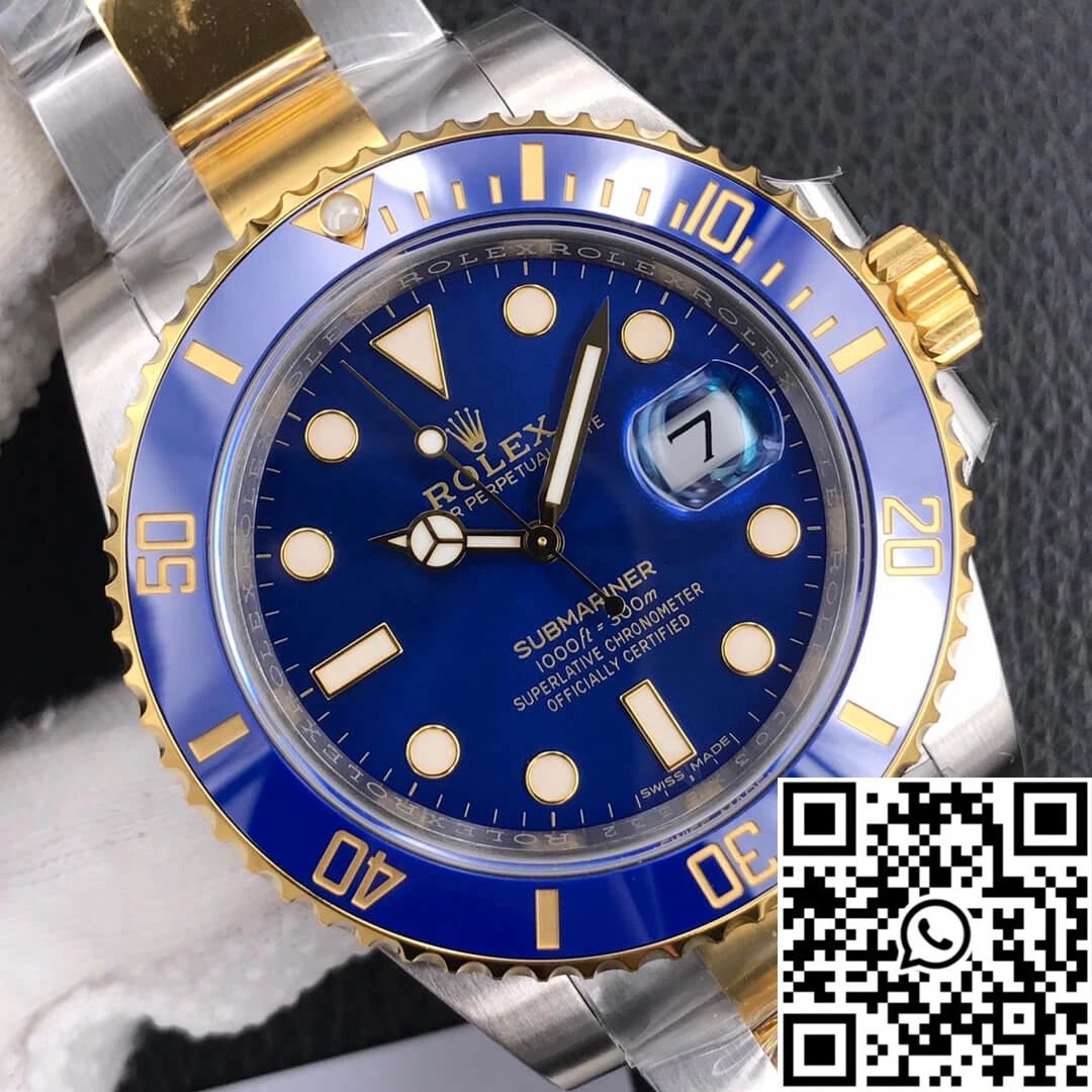 Rolex Submariner 116613LB-97203 VS Factory Blue Ceramic Bezel