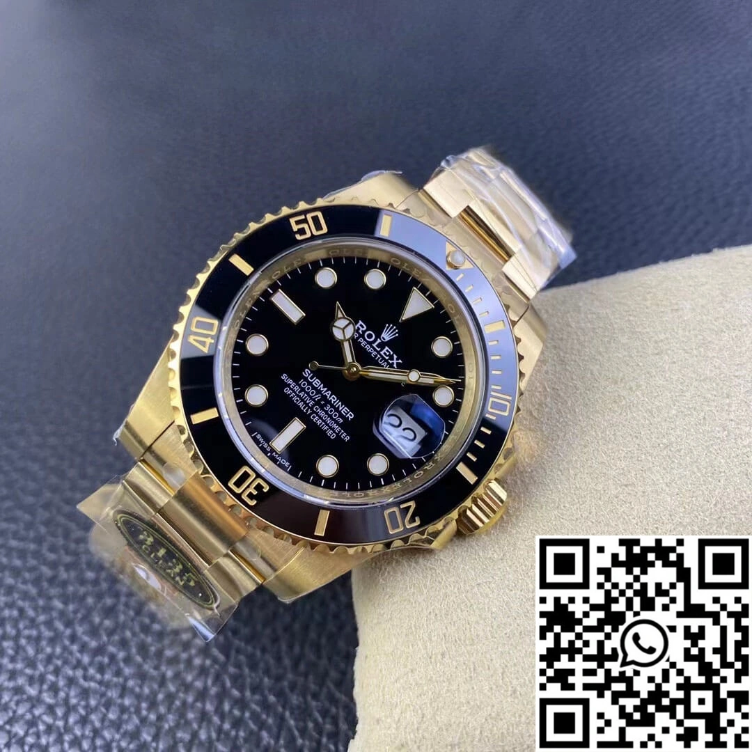Rolex Submariner 116618LN-97208 Clean Factory Yellow Gold