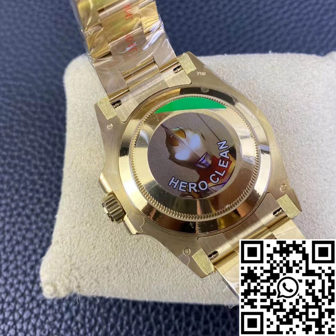 Rolex Submariner 116618LN-97208 Clean Factory Yellow Gold