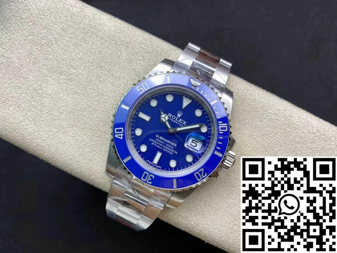 Rolex Submariner 116619LB-97209 VS Factory Blue Dial