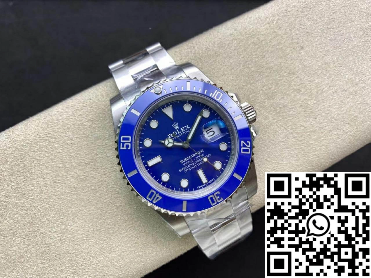 Rolex Submariner 116619LB-97209 VS Factory Blue Dial