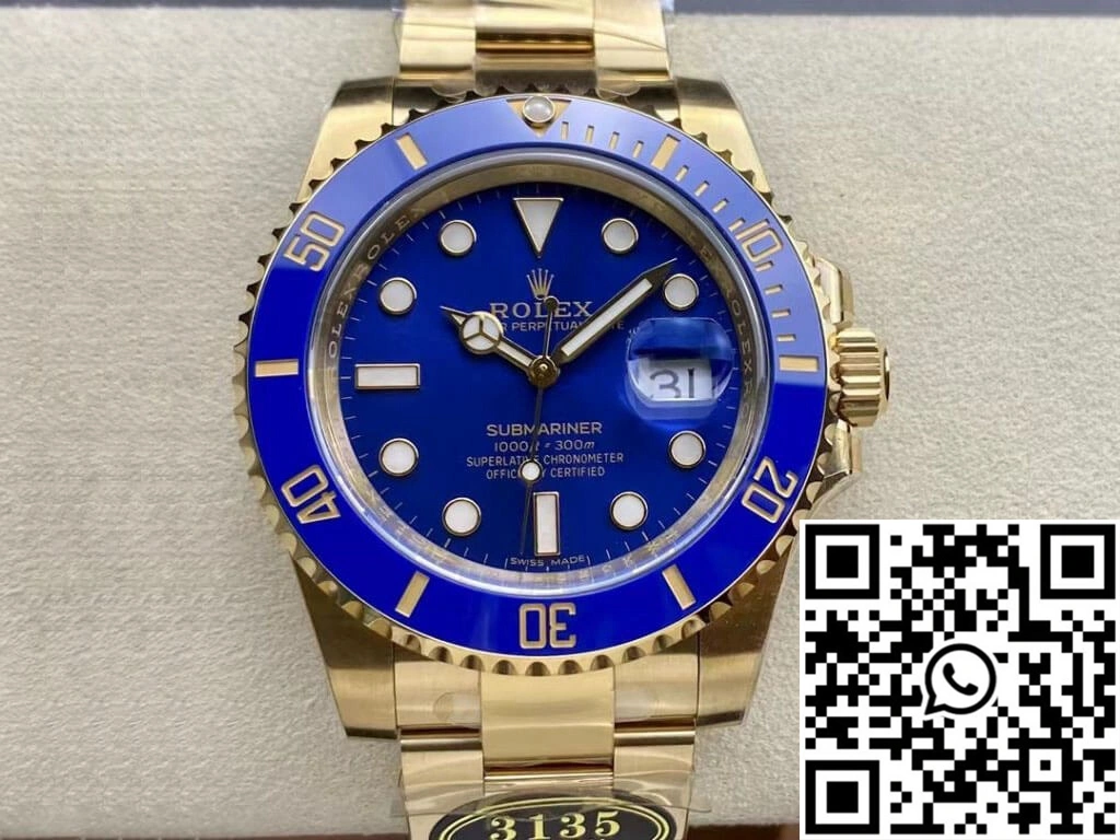 Rolex Submariner M116618LB-0003 Clean Factory Blue Bezel