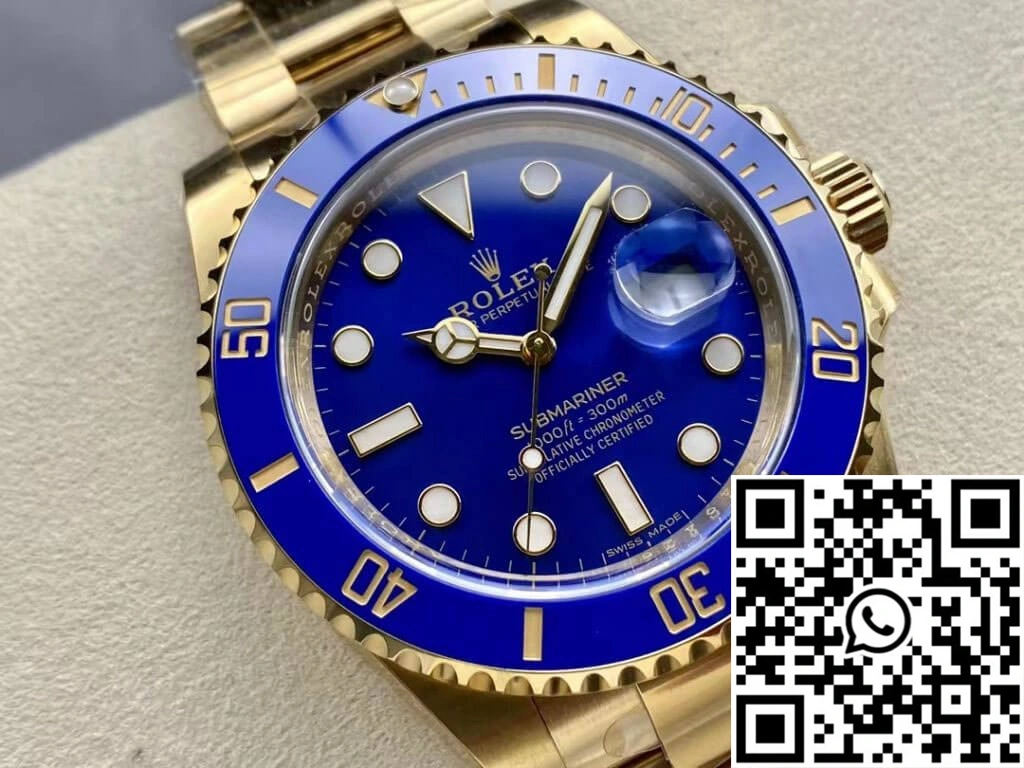 Rolex Submariner M116618LB-0003 Clean Factory Blue Bezel