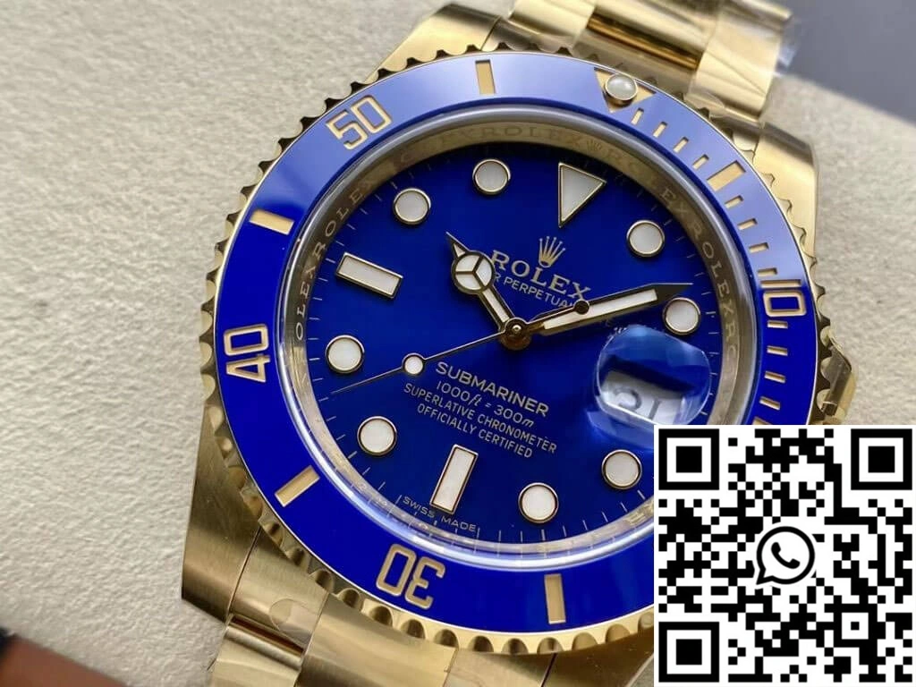 Rolex Submariner M116618LB-0003 Clean Factory Blue Bezel