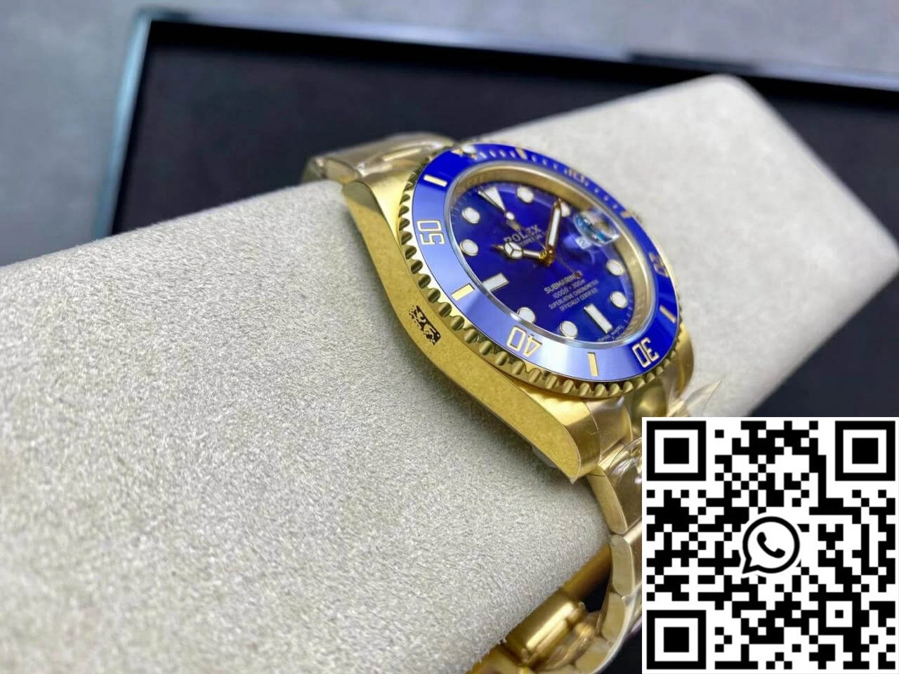 Rolex Submariner M116618LB-0003 VS Factory Yellow Gold