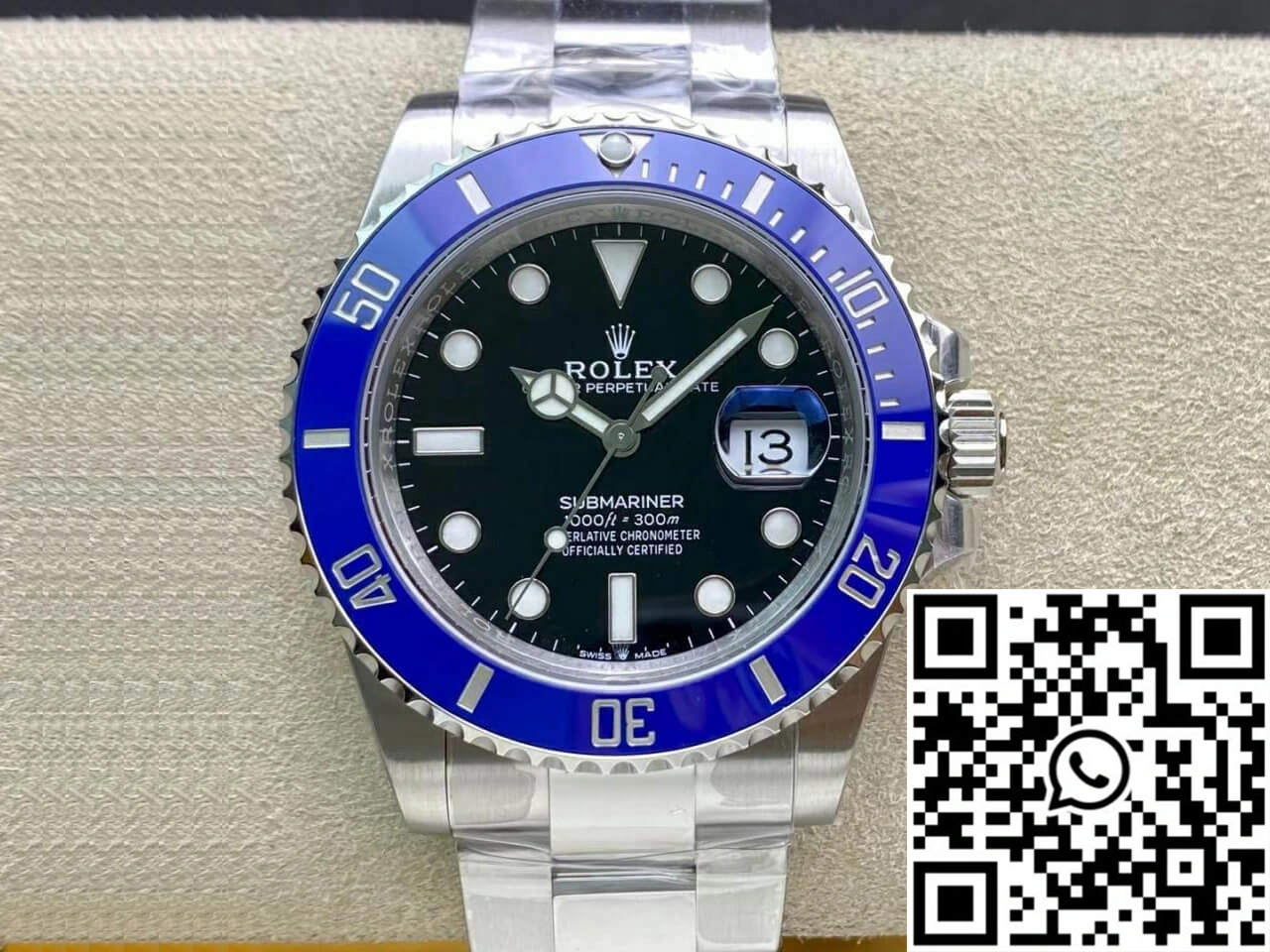 Rolex Submariner M126619LB-0003 41MM VS Factory Blue Bezel