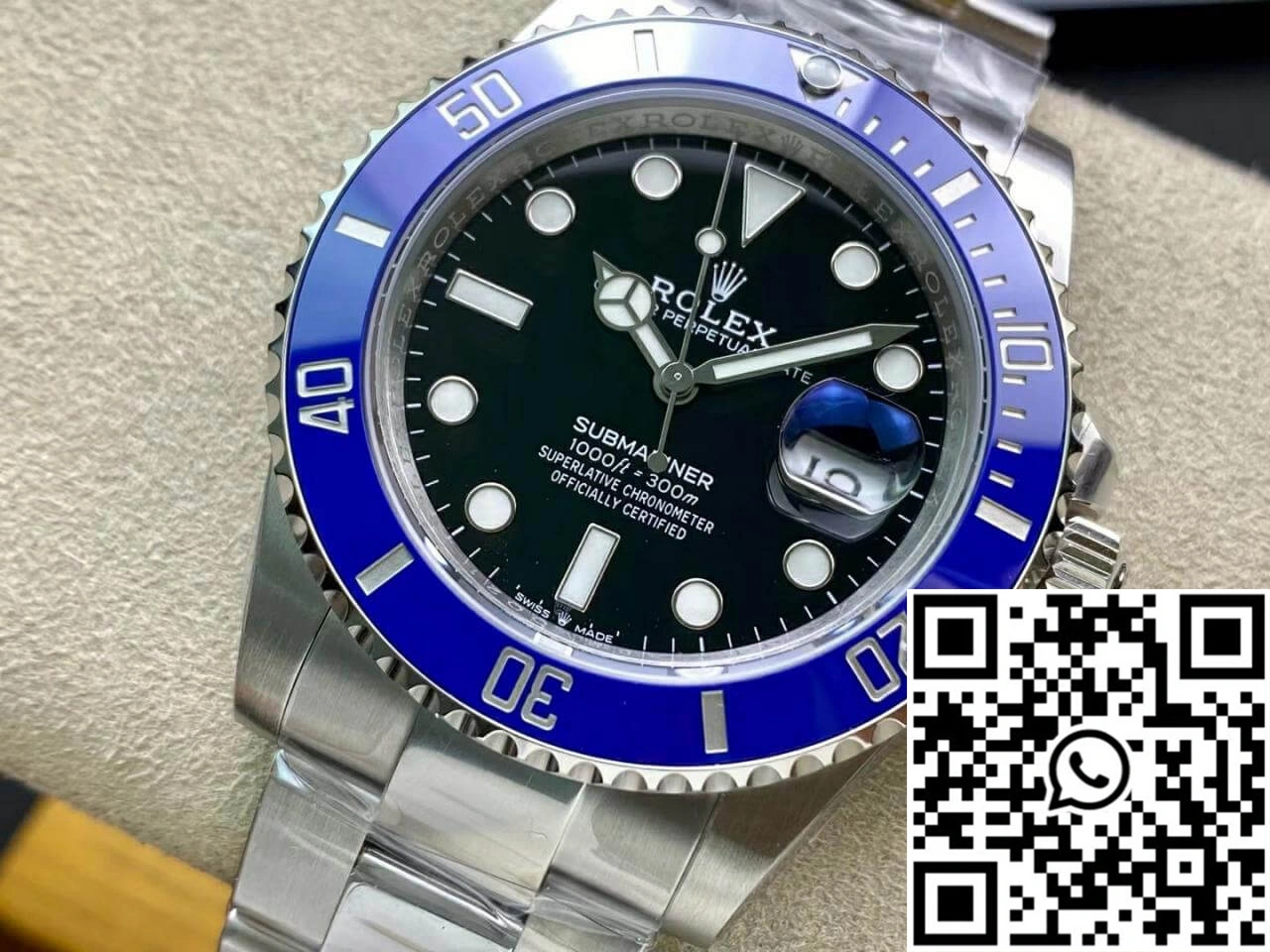 Rolex Submariner M126619LB-0003 41MM VS Factory Blue Bezel