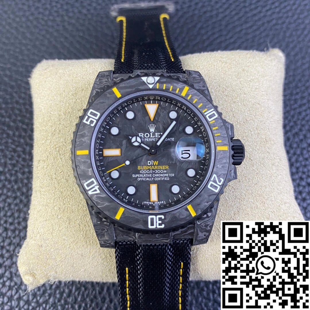 Rolex Submariner VS Factory DIW Black Carbon Fiber Bezel