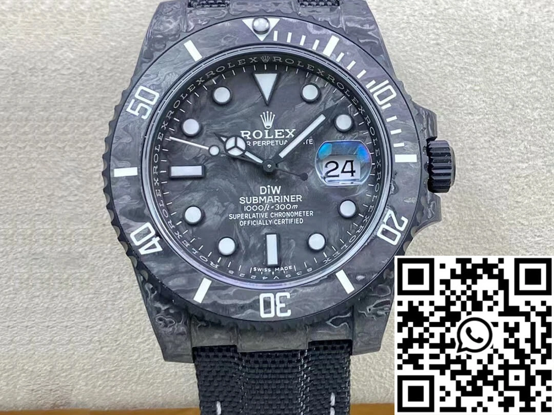 Rolex Submariner VS Factory DIW Carbon Fiber Dial