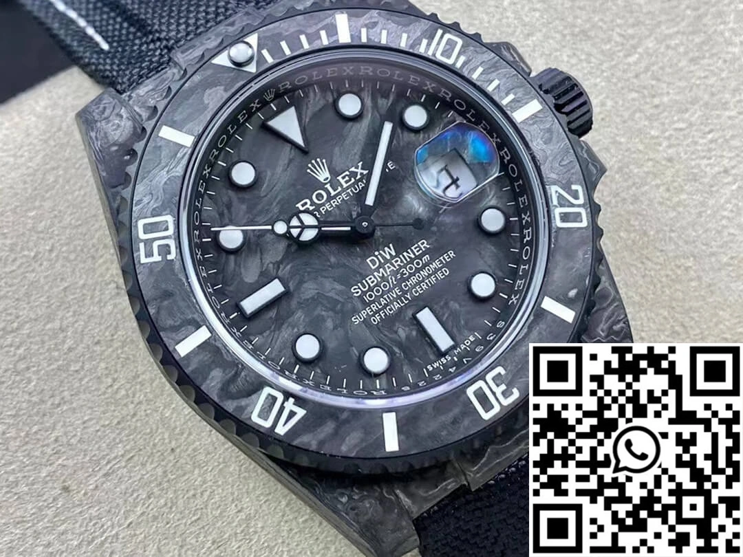 Rolex Submariner VS Factory DIW Carbon Fiber Dial