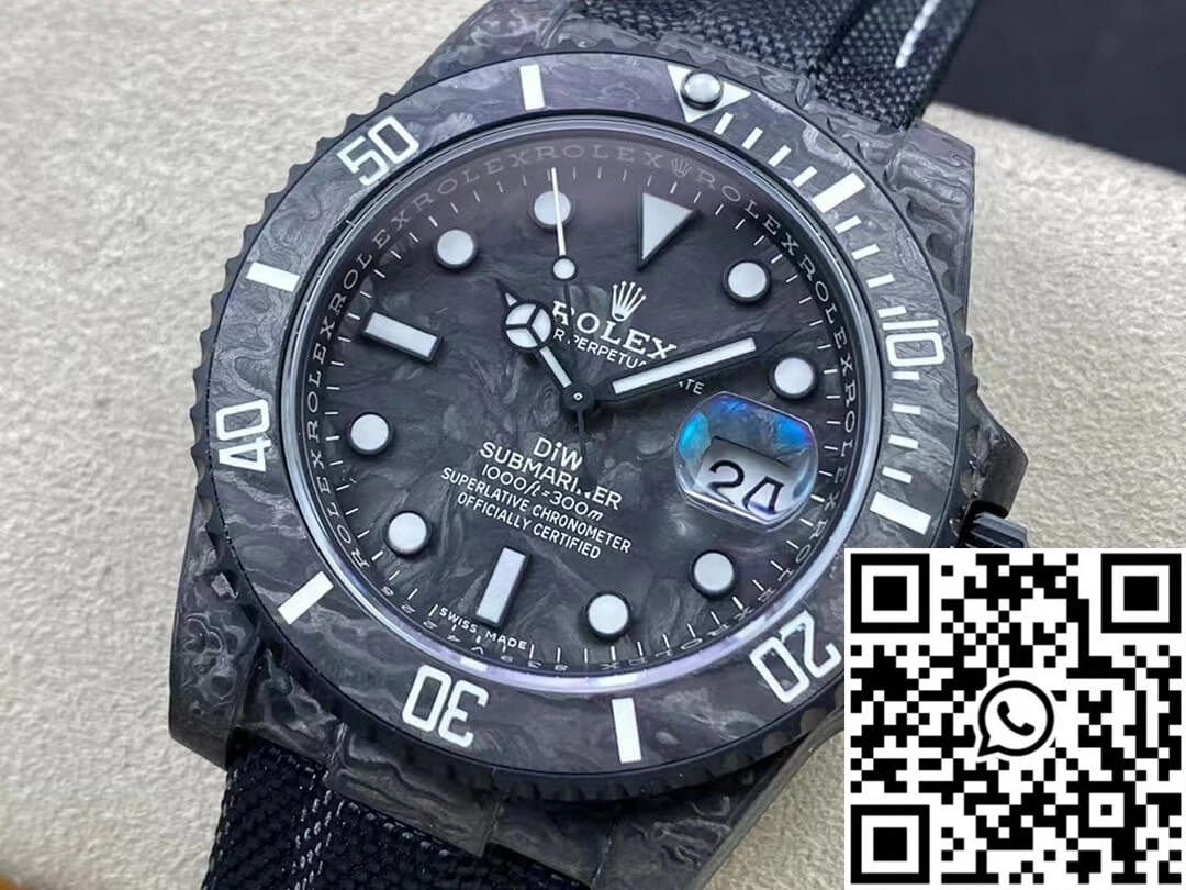 Rolex Submariner VS Factory DIW Carbon Fiber Dial