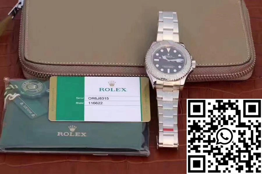 Rolex Yacht Master 116622 40mm EW Factory Black Dial
