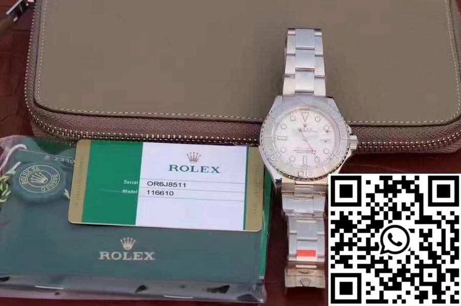 Rolex Yacht Master 116622 40mm EW Factory White Dial