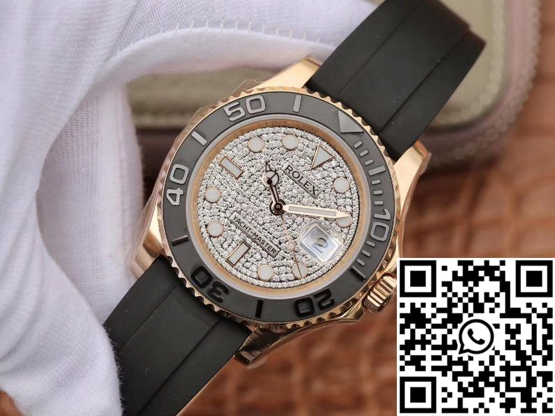 Rolex Yacht Master 116655 40mm Diamond Dial