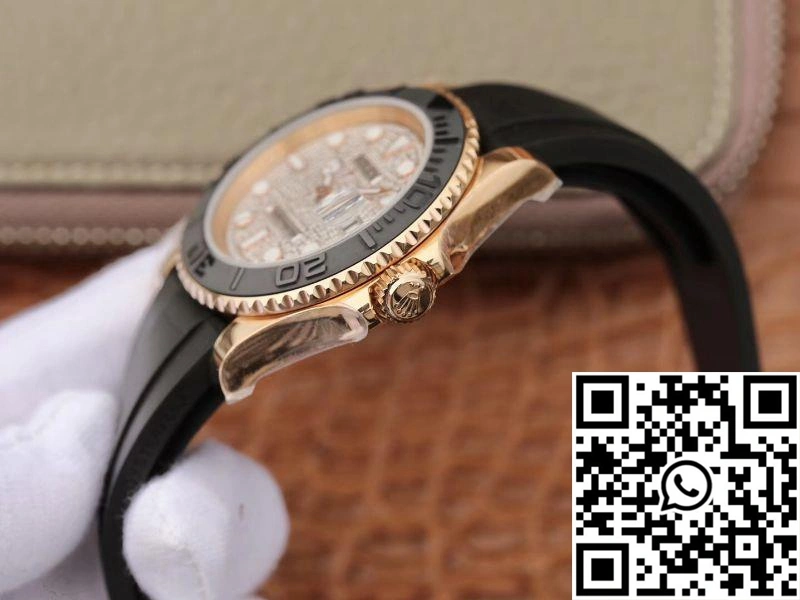 Rolex Yacht Master 116655 40mm Diamond Dial