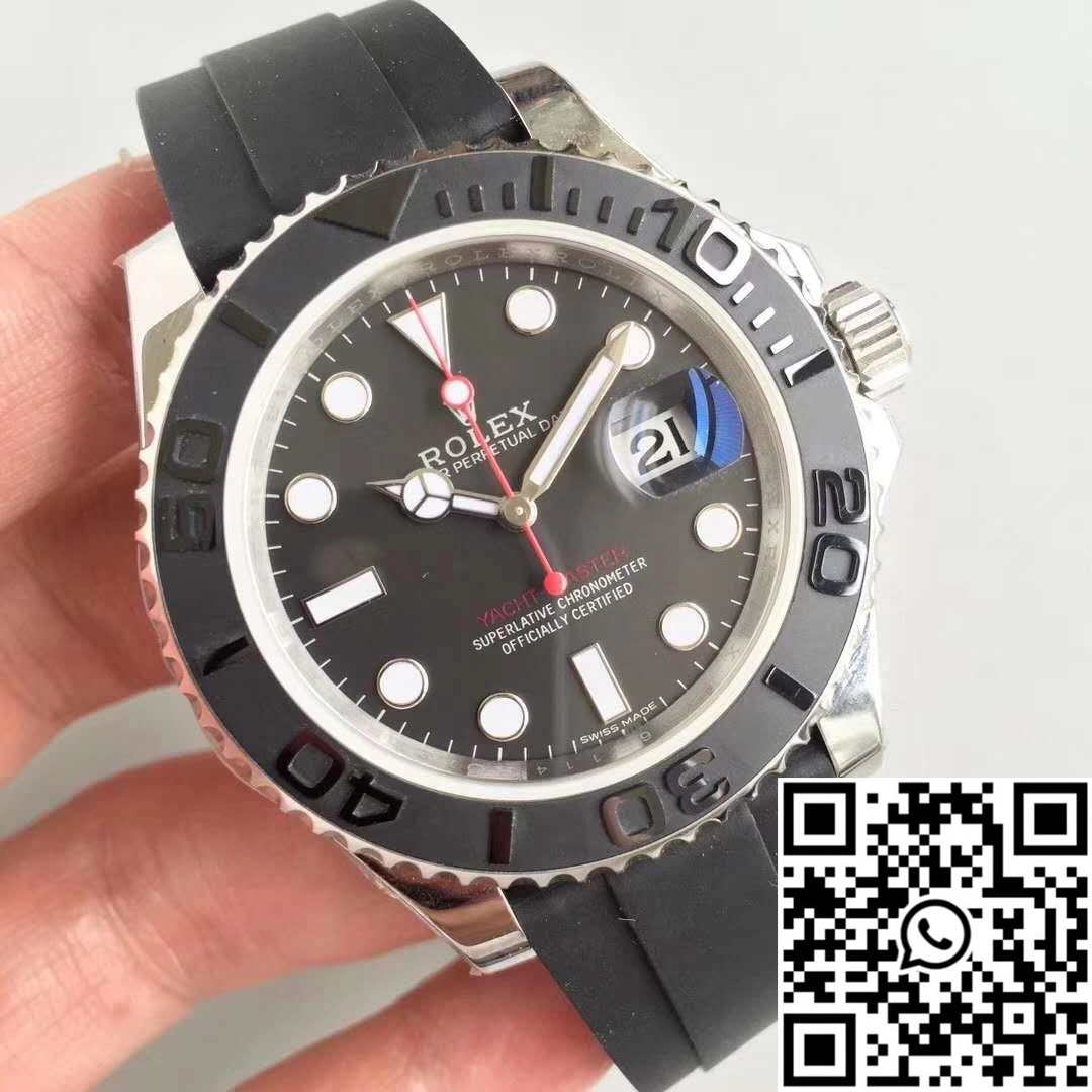 Rolex Yacht Master Custom 116655 40mm AR Factory Stainless Steel Case
