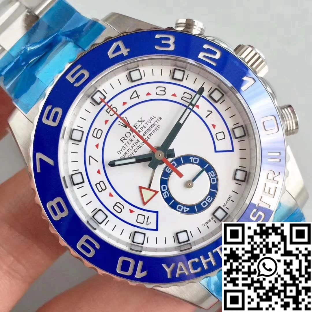 Rolex Yacht-Master II 116680 JF Factory White Dial