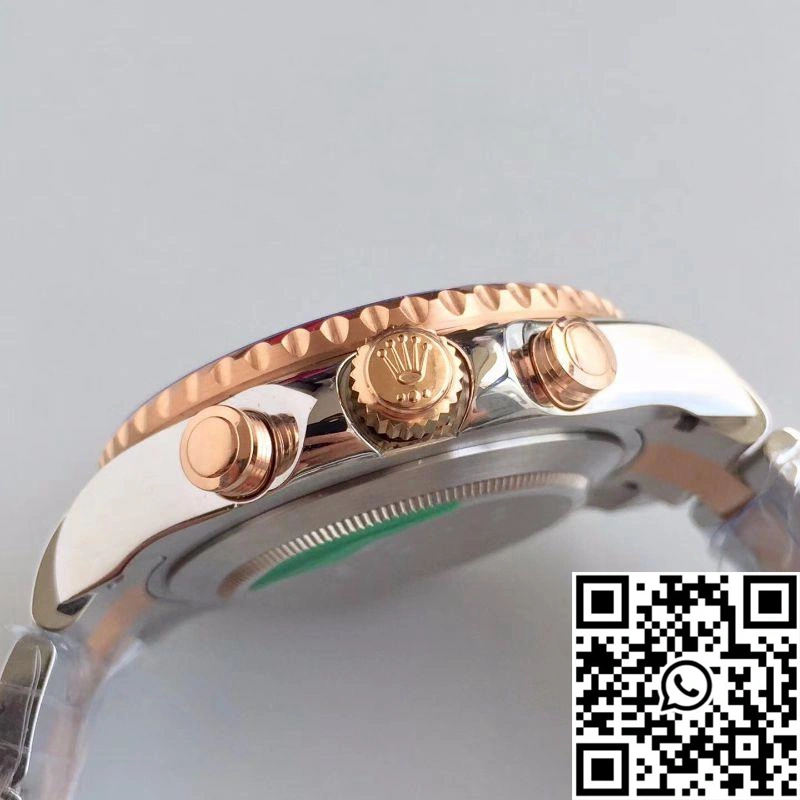 Rolex Yacht Master II 116681 JF Factory Rose Gold White Dial