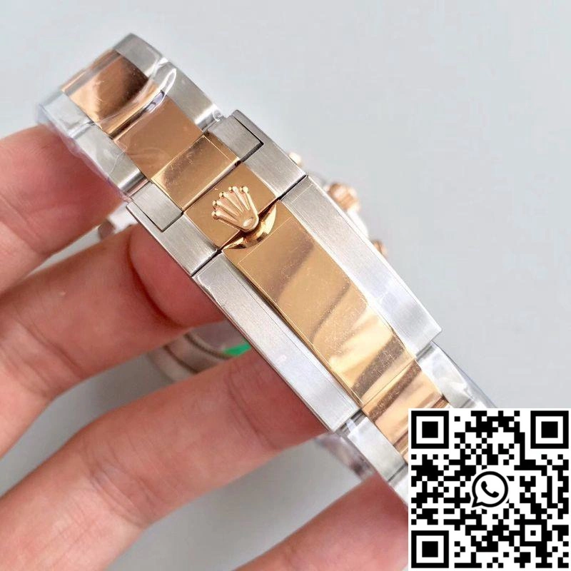 Rolex Yacht Master II 116681 JF Factory Rose Gold White Dial