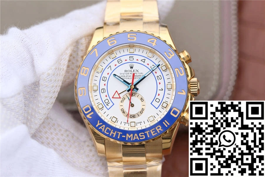 Rolex Yacht-Master II M116688-0002 JF Factory White Dial