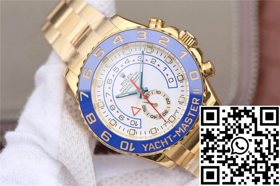Rolex Yacht-Master II M116688-0002 JF Factory White Dial