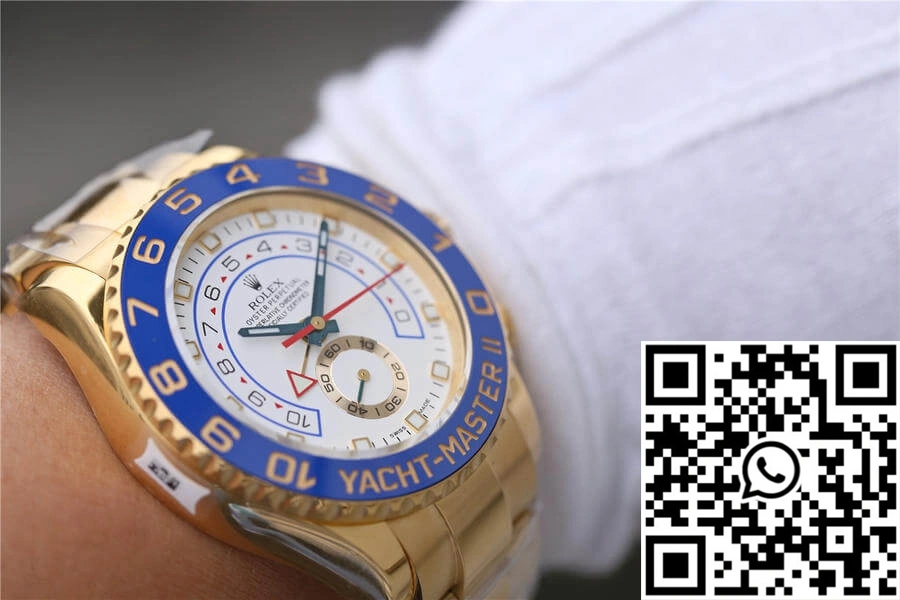 Rolex Yacht-Master II M116688-0002 JF Factory White Dial