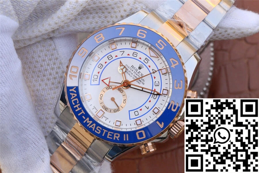 Rolex Yacht-Master M116681-0002 JF Factory White Dial