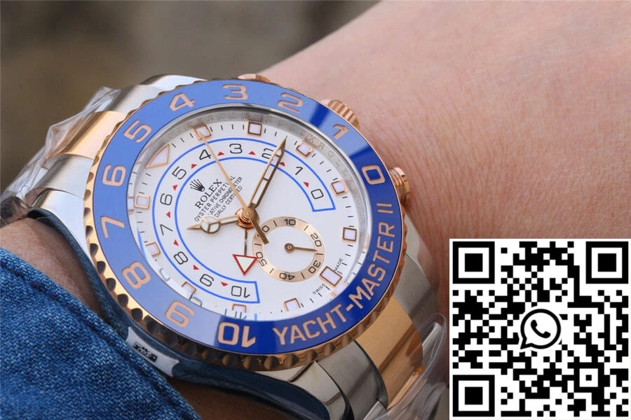 Rolex Yacht-Master M116681-0002 JF Factory White Dial