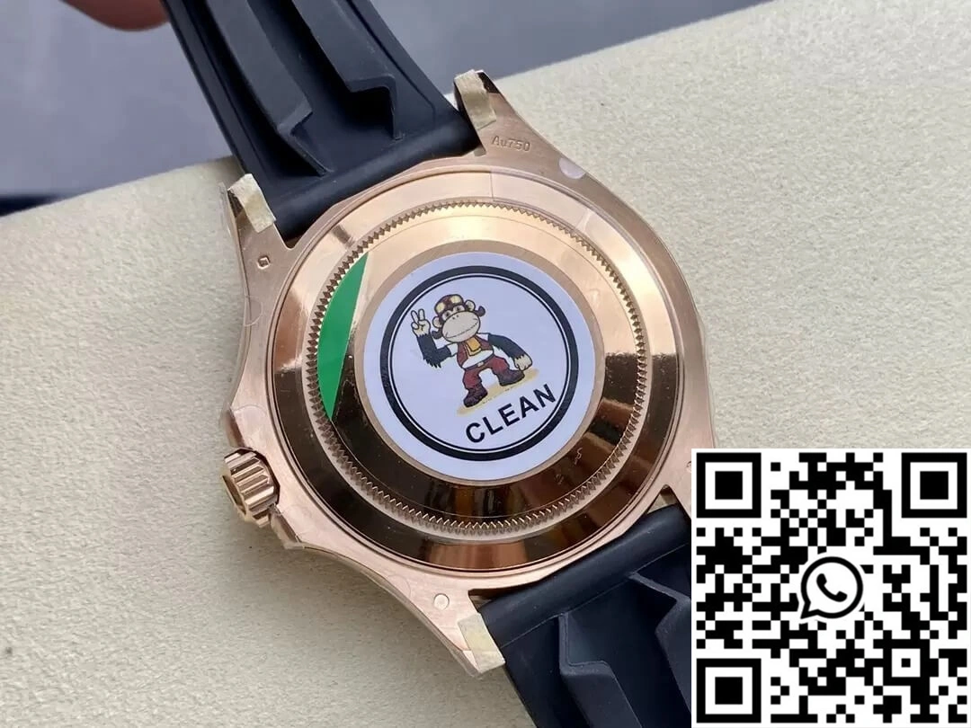 Rolex Yacht Master M126655-0002 Clean Factory Rose Gold Black Dial