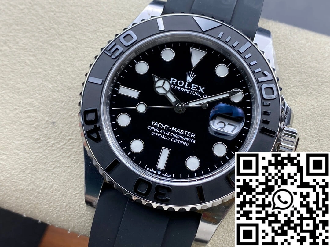 Rolex Yacht Master M226659-0002 Clean Factory Rubber Strap