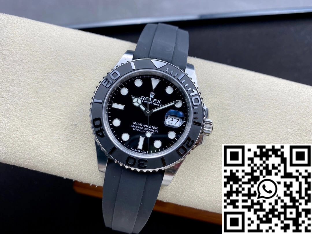 Rolex Yacht Master M226659-0002 Clean Factory Rubber Strap