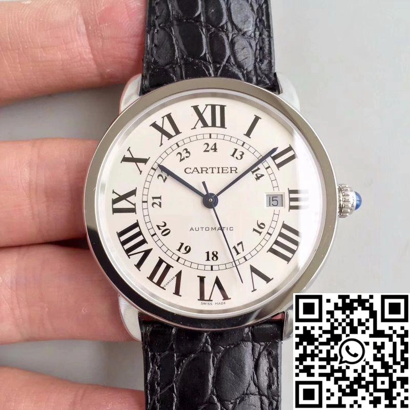 Ronde Solo De Cartier W6701010 42MM ZF Factory White Dial
