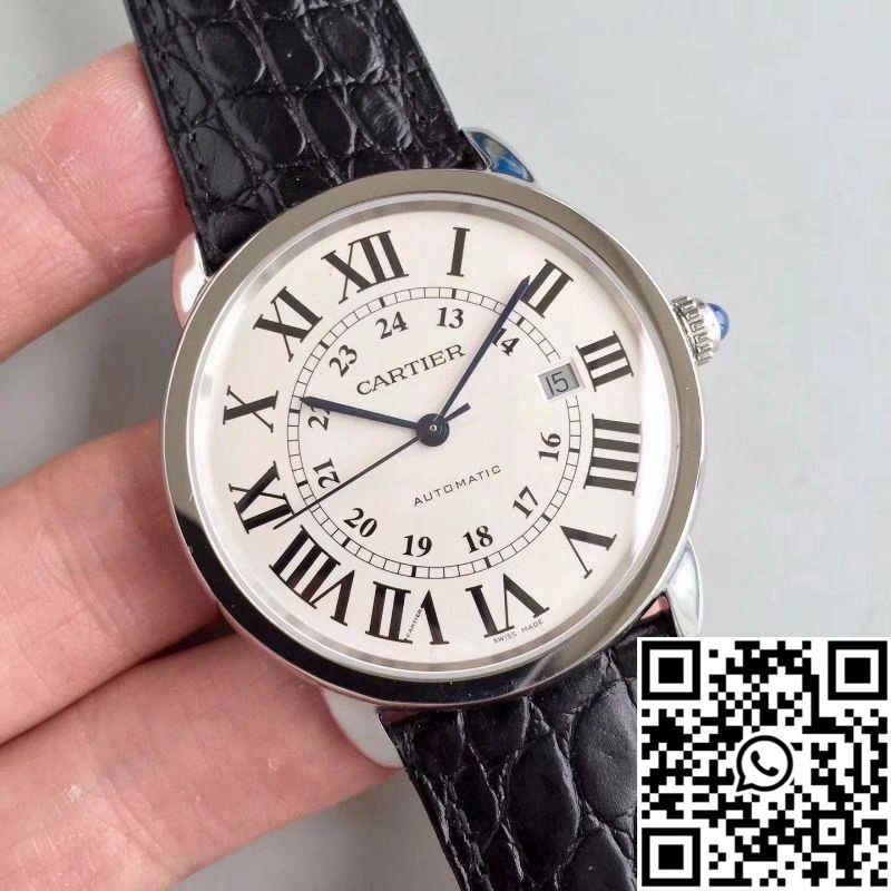 Ronde Solo De Cartier W6701010 42MM ZF Factory White Dial