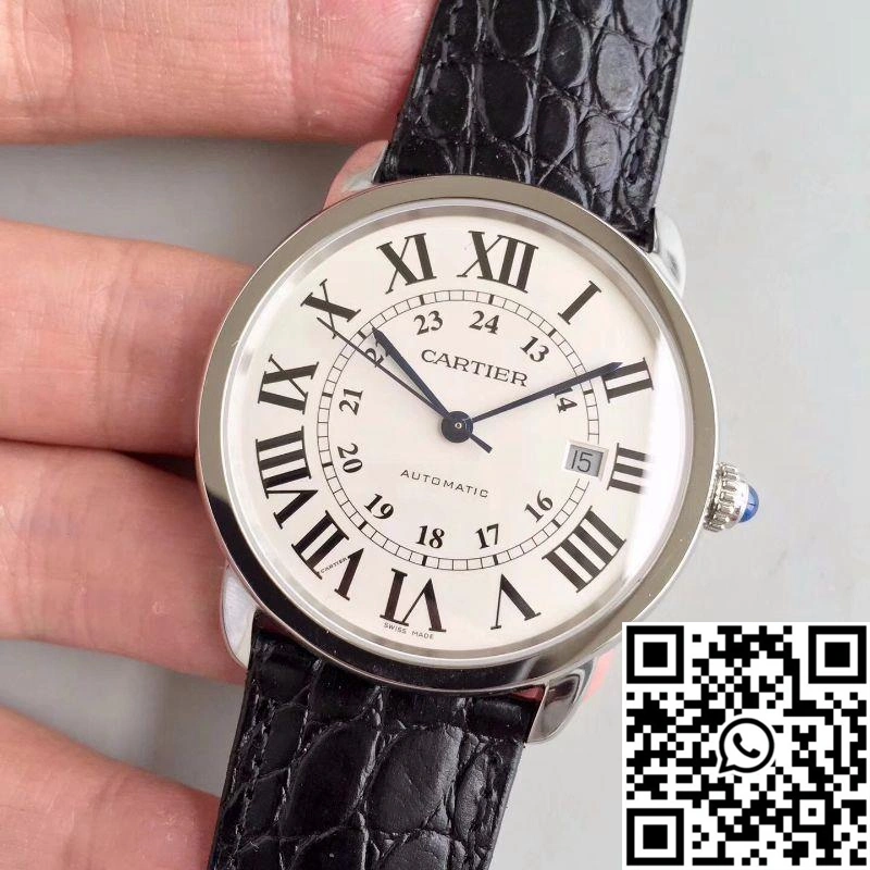 Ronde Solo De Cartier W6701010 42MM ZF Factory White Dial