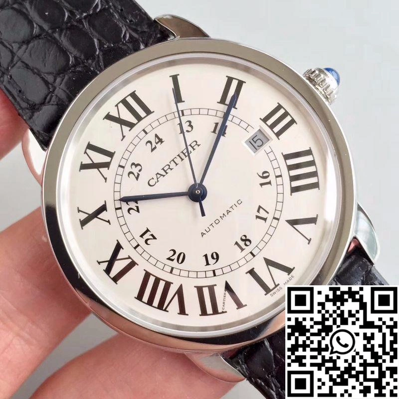 Ronde Solo De Cartier W6701010 42MM ZF Factory White Dial