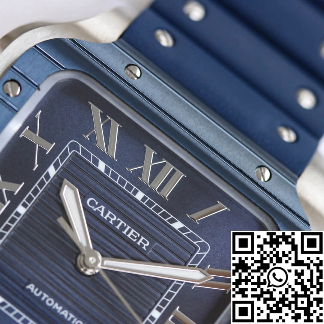 Santos De Cartier GF Factory Blue Bezel