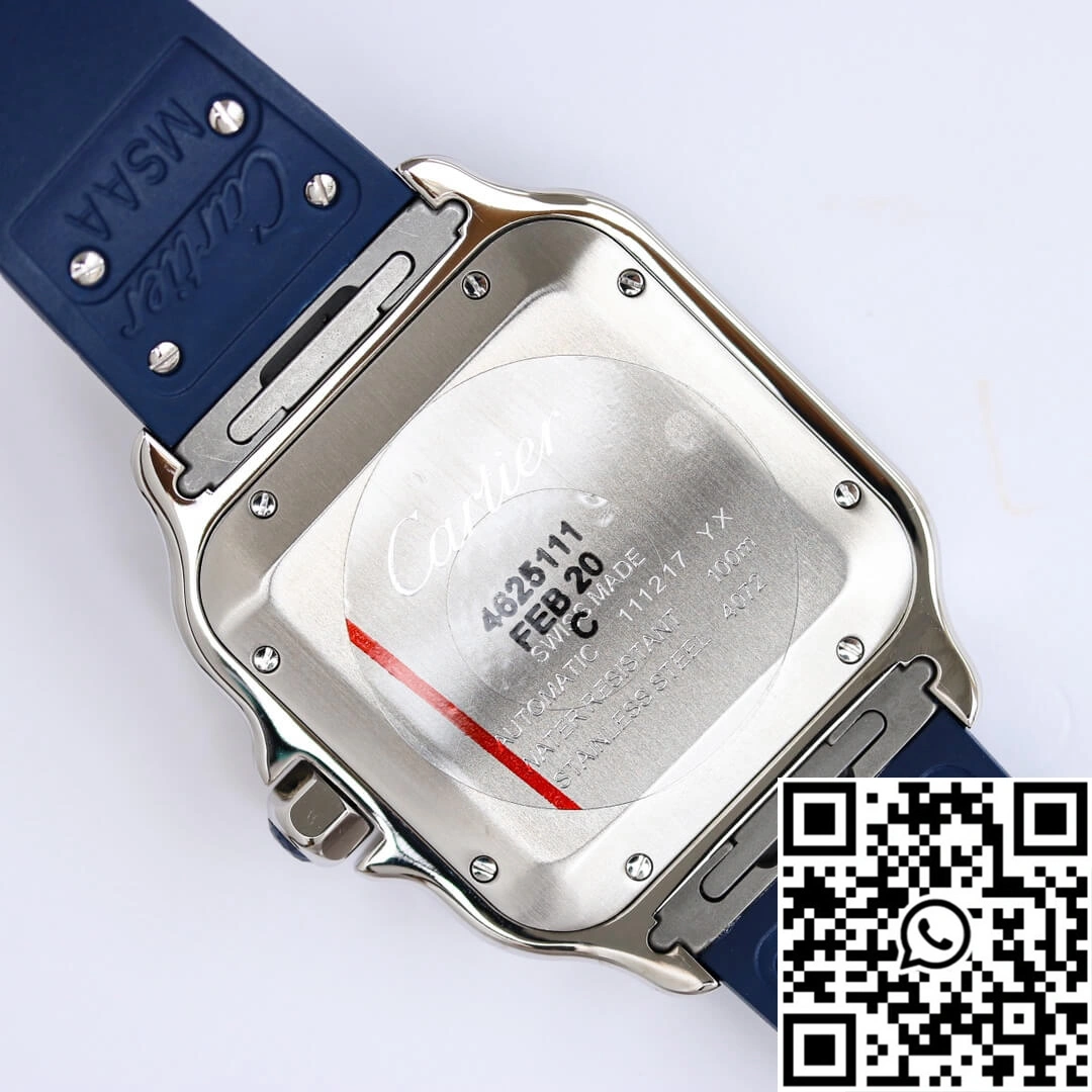 Santos De Cartier GF Factory Blue Bezel