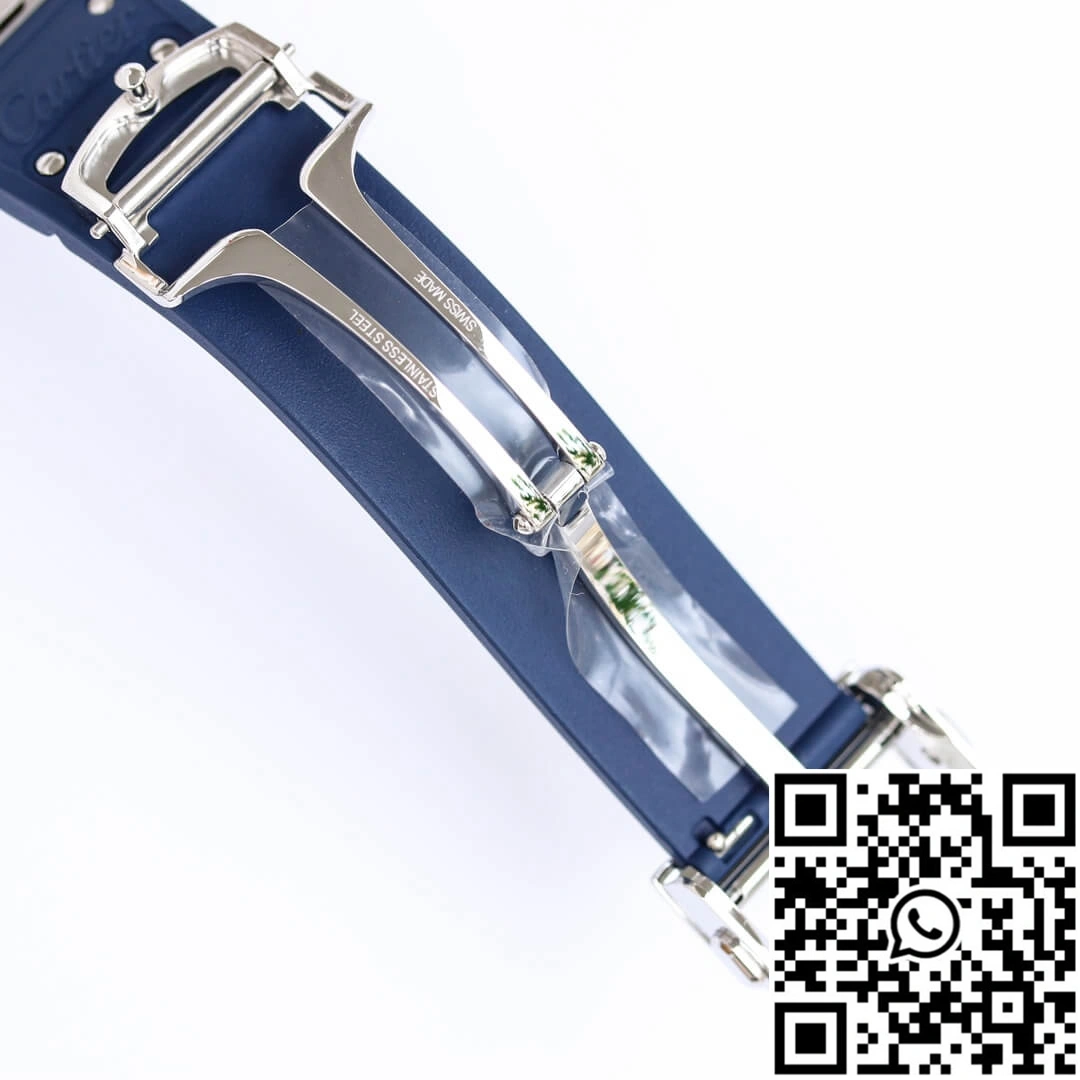 Santos De Cartier GF Factory Blue Bezel