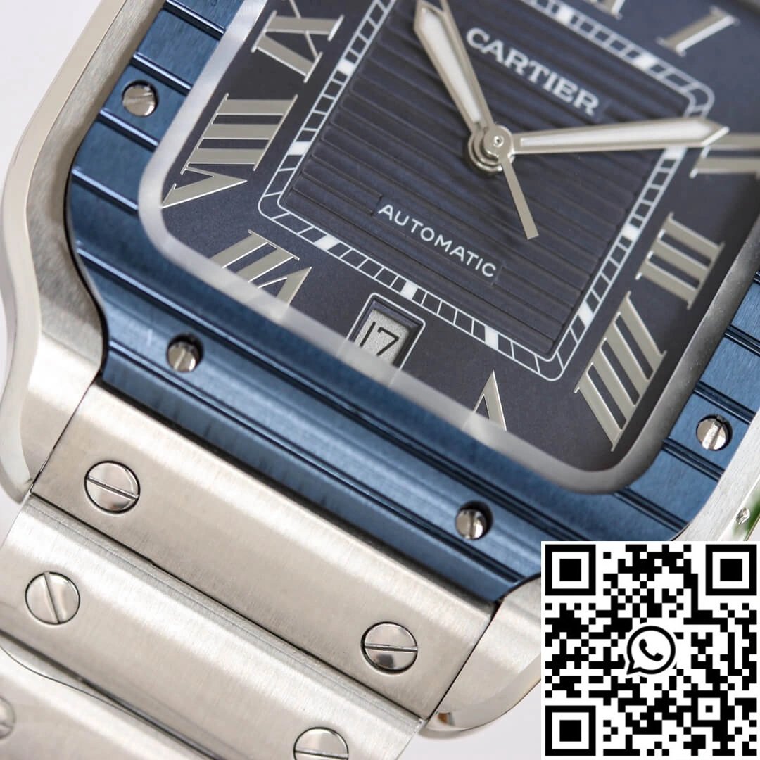 Santos De Cartier GF Factory Stainless Steel Blue Dial